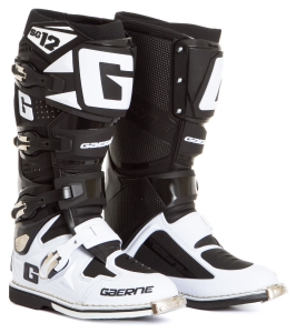 Boots enduro/cross Gaerne SG 12 white/black: Size - 43