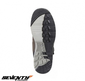 Botas (botas) de moto Adventure (Touring) Unisex modelo Seventy SD-BA4 cor: preto - Preto, 46