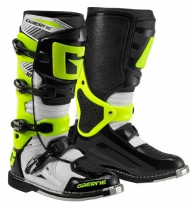 Botas de enduro/cross Gaerne SG10 preto/branco/verde: Tamanho - 48