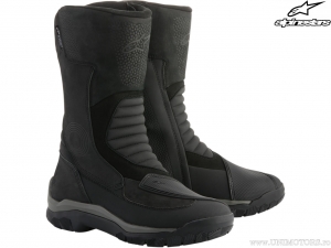 Botas de motocicleta callejeras Campeche Drystar (negro) - Alpinestars