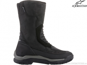 Botas de motocicleta callejeras Campeche Drystar (negro) - Alpinestars