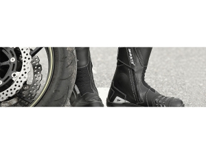 Botas de motocicleta Touring Unisex modelo Seventy SD-BT3 (versão curta das botas SD-BT2) cor: preto - preto, 40