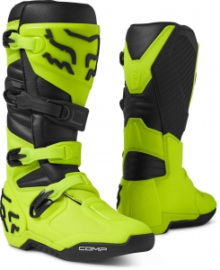 BOTTE DE COMPÉTITION MX [FLO YLW]: Taille - 11.5