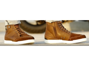 Bottes de moto Urban Unisex Seventy modèle SD-BC7 couleur: marron - Marron, taille 43