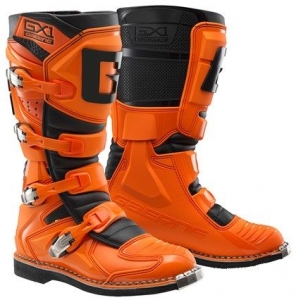 Bottes de motocross tout-terrain Gaerne - GX1 ORANGE/NOIR: Taille - 45