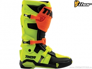 Bottes Enduro/Cross Radiale (Orange/Jaune) - Thor