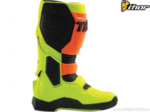 Bottes Enduro/Cross Radiale (Orange/Jaune) - Thor