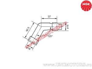 Bougiepijp VD05EG - (NGK)