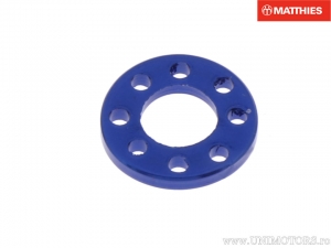 Boulon Saiba M5 5.00 x 10.00 x 1.30 mm en aluminium Racing bleu - JM