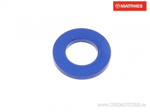 Boulon Saiba M6 6.00 x 12.00 x 1.40 mm aluminium bleu - JM