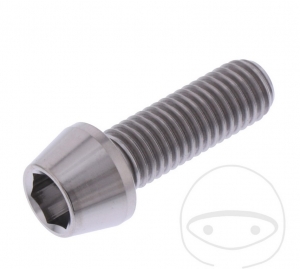 Bout ronde conische kop Pro Bolt M10 x 1.50 x 30 mm roestvrij staal A4 - JM