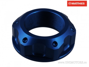 Boutmoer Pro Bolt M25 x 1.00 mm aluminium blauw - Kawasaki KLE 300 C Versys X ABS / Triumph Daytona 675 - ABS - JM