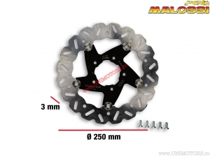 Brake disc Whoop (outer diameter 250mm / thickness 3mm) - Gilera Runner 125>200 (<-'05) - Malossi