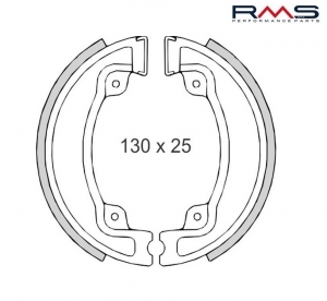 Brake pads set - Honda CN 250 / Kymco People / People S / Super 8 / Agility / Malaguti Ciak 125 / Peugeot Elyseo 125 - RMS