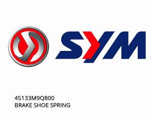 BRAKE SHOE SPRING - 45133M9Q800 - SYM