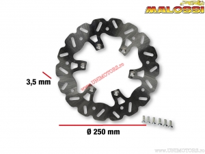 Bremsscheibe Whoop (Außendurchmesser 250mm / Dicke 3,5mm) - Gilera Runner ('06->) - Malossi