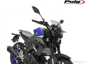 Bulle de course Puig naked fumée - Yamaha MT 125 A ABS ('20) - Puig