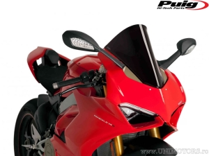 Bulle de Course Puig Noir - Ducati Panigale 1100 V4 S ABS ('18) / Panigale 1100 V4 ABS ('18) - Puig