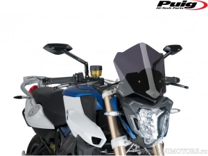 Bulle racing Puig naked fumée foncée - BMW F 800 800 R ABS ('15-'17) / F 800 800 R ABS ESA ('17) - Puig