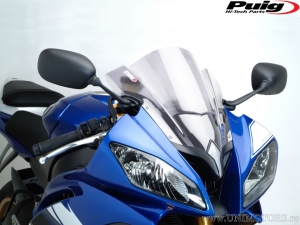 Bulle Racing Puig Transparente - Yamaha YZF-R6 600 ('08-'17) / YZF-R6 600 Anniversaire ('12-'13) - Puig