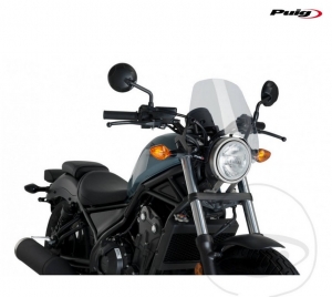 Bulle Sport Transparente - Honda CMX 500 A Rebel ABS ('17-'22) - JM