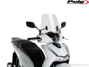 Bulle Trafic Puig transparente - Honda SH 125 i AD ABS Top Case ('19-'20) - Puig