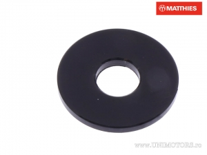 Bullone M6 6.00 x 18.00 x 1.40 mm in alluminio nero - JM