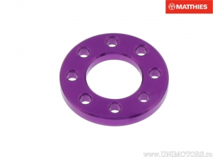 Bullone Saiba M8 8,00 x 16,00 x 1,90 mm in Alluminio Racing Viola - JM