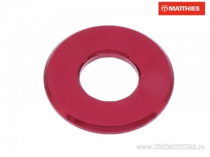 Bullone Saiba M8 8.00 x 19.00 mm alluminio rosso - JM