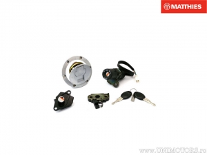 Butuc cu chei (kit 4 yale) - Aprilia RS 125 Extrema/Replica ('99-'12) / Tuono 125 ('03-'04) - JM