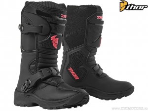 Buty enduro / cross dla dzieci Blitz XP Mini (czarne / różowe) - Thor