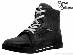 Buty motocyklowe Rusty Stitches Franky Black (czarne) - Rusty Stitches