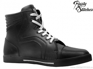 Buty motocyklowe Rusty Stitches Franky Black (czarne) - Rusty Stitches