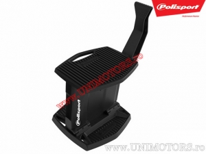 Caballete central plegable negro para motocicleta Enduro/Cross - Polisport