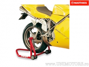 Caballete trasero para motocicleta de un solo brazo sin adaptador - BMW F 650 650 CS Scarver / F 650 650 CS Scarver ABS - JM