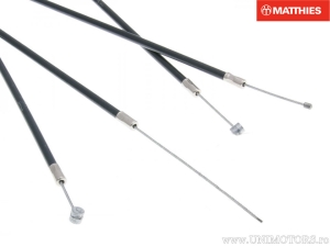 Cable de Acelerador Completo - Piaggio NRG DT ('95-'96) 2T LC 50cc / Typhoon ('94-'97) 2T AC 50cc - JM Products