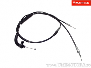 Cable de acelerador - Kawasaki KMX 125 B ('91-'03) / KMX 125 B 80 Km/h ('91-'03) - JM