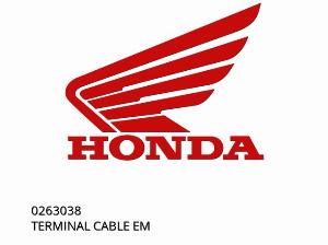 CABLE DE TERMINAL EM - 0263038 - Honda