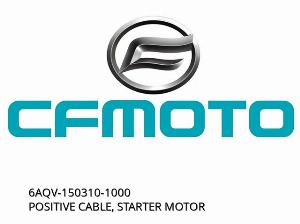 CABLU POZITIV, MOTOR DE PORNIRE - 6AQV-150310-1000 - CFMOTO