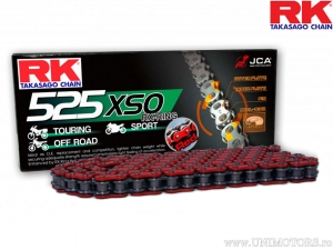 Cadena RK XW-Ring Roja 525 XSO / 120 - Benelli BN 600 Avio / BMW F 800 800 R / Honda VT 600 C Shadow - RK