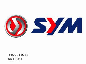 CAJA TRASERA IZQUIERDA - 33655U3A000 - SYM