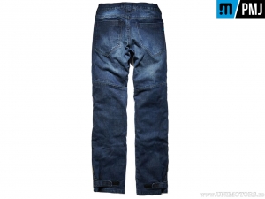 Calças de moto / casual PMJ Jeans TIT15 Titanium Denim (azul escuro) - PM Jeans