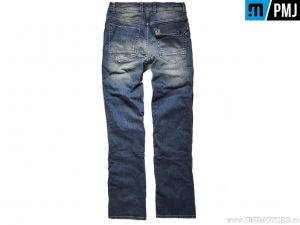 Calças de motocicleta / casual PMJ Jeans Vegm13 Vegas Denim (azul escuro) - PM Jeans