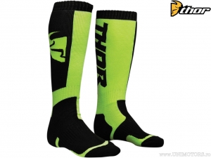 Calcetines de Enduro/Cross Mx (Negro/Amarillo)