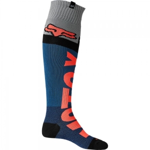 Calcetines gruesos de enduro/cross Trice Coolmax [Azul oscuro]: Talla - L