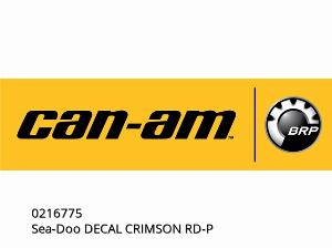 CALCOMANÍA SEADOO CRIMSON RD-P - 0216775 - Can-AM