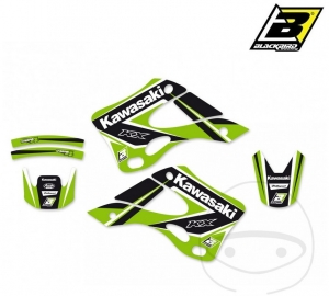 Calcomanías de carenado - Kawasaki KX 125 L ('99-'02) - JM