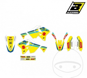 Calcomanías de carenado y cubierta - Suzuki RM 125 ('01-'12) / RM 250 ('01-'12) - JM