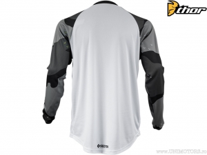 Camisa Enduro/Cross Sector Camo (Gris) - Thor