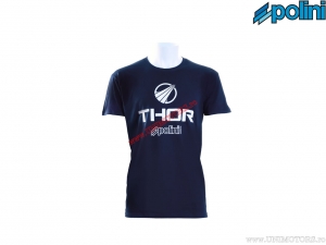 Camiseta casual de mujer Thor (talla S) - azul marino - Polini